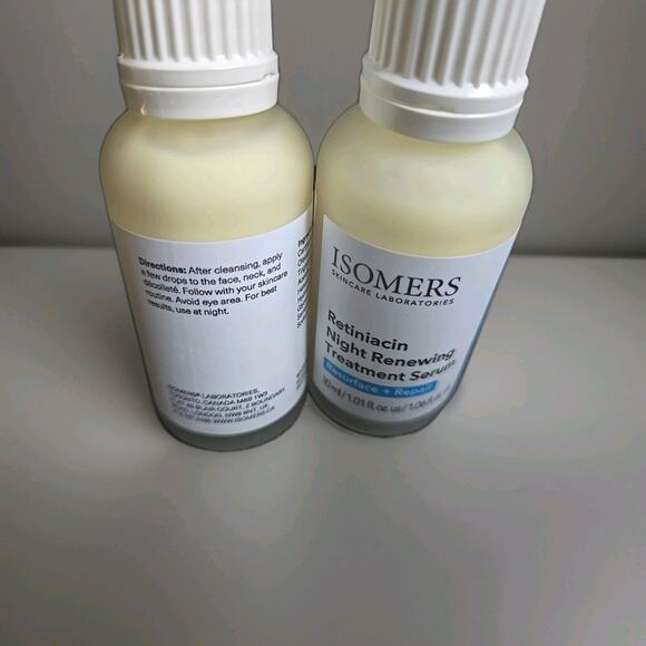 Isomers Retiniacin Night Renewing Treatment Serum 1 fl oz *New* Lot Of 2 - Picture 4 of 4